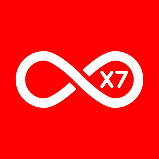 무한숫자 - 7단 logo