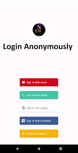 Android application Unnet screenshort