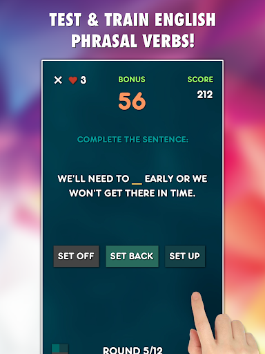 Phrasal Verbs Grammar Test PRO screenshot 12