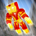 Cover Image of Télécharger Mod de super-héros pour Minecraft PE 1.8 APK