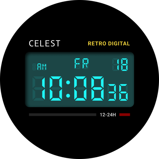 CELEST5404 Retro Digital Watch logo