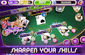 screenshot of myVEGAS BlackJack 21 Card Game