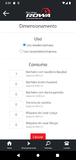 Bombas ROWA Brasil Screen 3