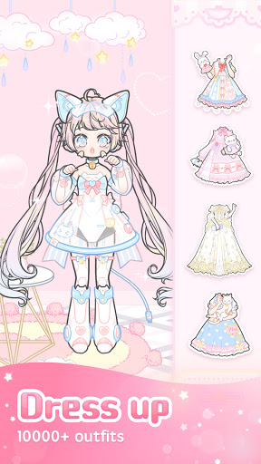 Pinky Girl Dress up  Fashion Stylist