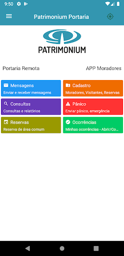 Android application Patrimonium Portaria screenshort