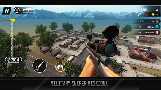 Black Commando Sniper Ops MOD APK (Premium/Unlocked) screenshots 1
