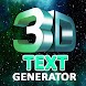 3D Animated Text Generator