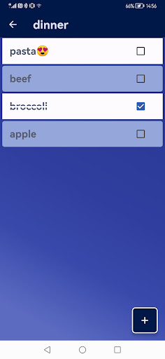 Your List Screen 2