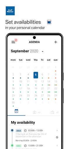 Intercruises Staff Planner Screen 2