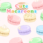 Cover Image of ดาวน์โหลด Cute Macaroons Theme  APK