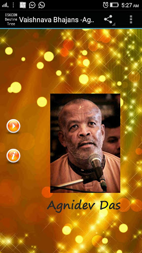 Android application Vaishnava Songs by Agnidev Das screenshort