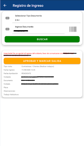 Seguridad Patrimonial Screenshot