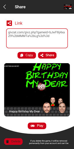 Android application Givzat screenshort