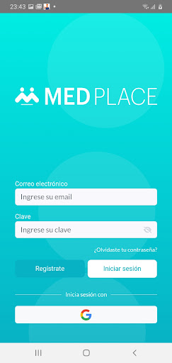 Android application Medplace screenshort