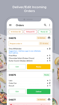 e2z chef:  Food partner appのおすすめ画像3