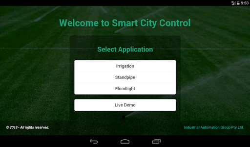 Smart City Control Screen 2