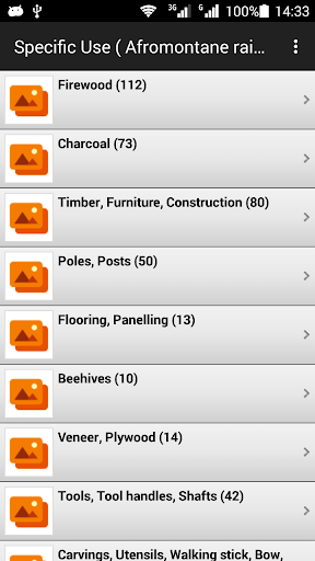 Ethiopia Tree Species Finder Screen 3