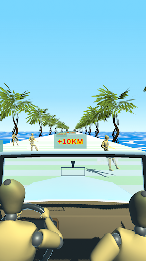 Android application Ragdoll Car screenshort