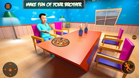 Scary Brother 3D - Siblings New family fun Games