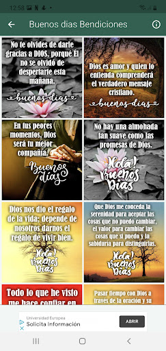 Dios Bendiga tu Día y Noche Screen 2