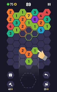 UP 9 - Hexa Puzzle! - Screenshot 2