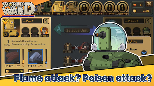 Screenshot of WWD — World War Defense Battle