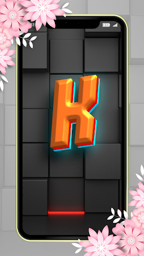 Letter K Wallpaper HD Screen 3