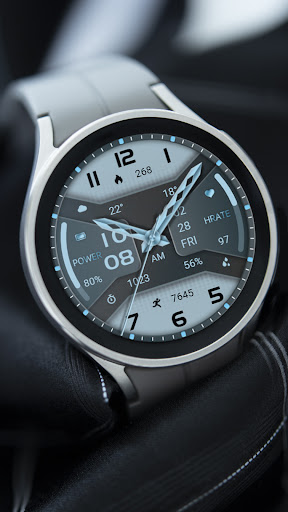 Water Blue Texture ZKin Watch screenshot 23