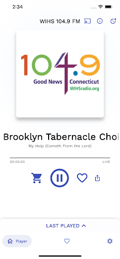 WIHS Radio Screenshot 1 - AppWisp.com