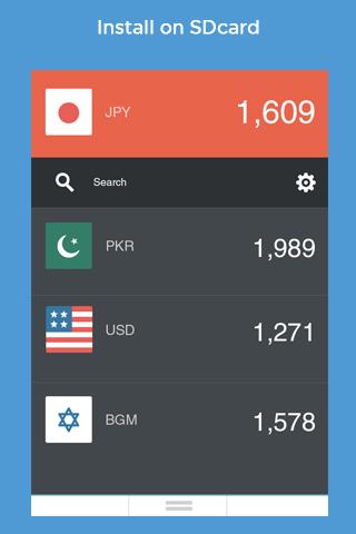 Android application Money Exchanger: Currency Conv screenshort