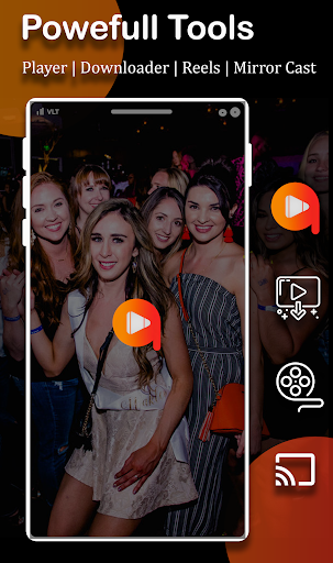 Android application PLAYmax - Video Player & Saver screenshort