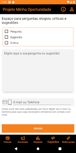 Projeto Minha Oportunidade Screen 3