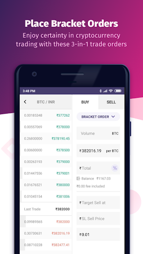 BNS: Crypto Trading Exchange Screen 3