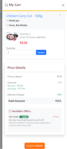 Eat Mukka Screen 3