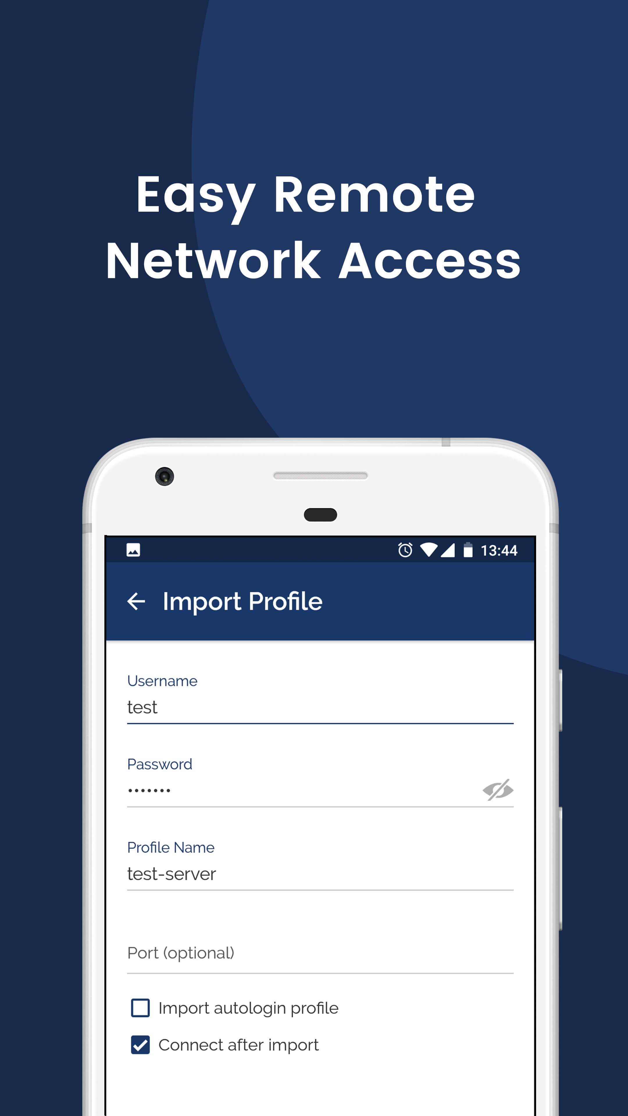 Android application OpenVPN Connect – Fast & Safe SSL VPN Client screenshort