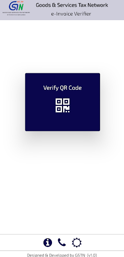 Android application e-Invoice QR Code Verifier screenshort