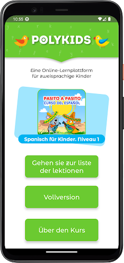 Android application Spanisch für Kinder. Niveau 1 screenshort