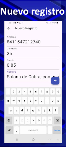 Mip8 Inventarios y pedidos. Screen 3