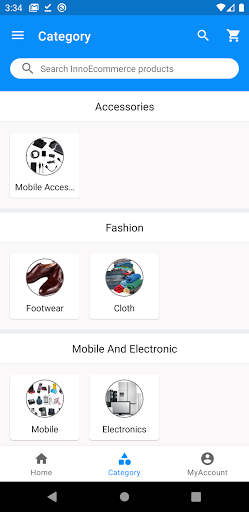 Inno Ecommerce Online Shopping Screen 2