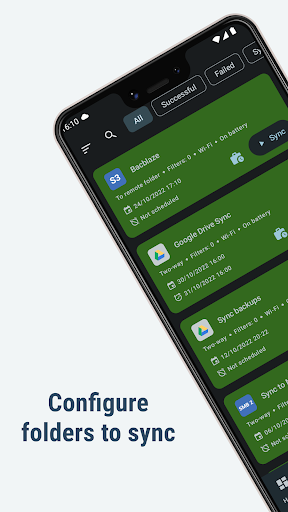 FolderSync screenshot 2
