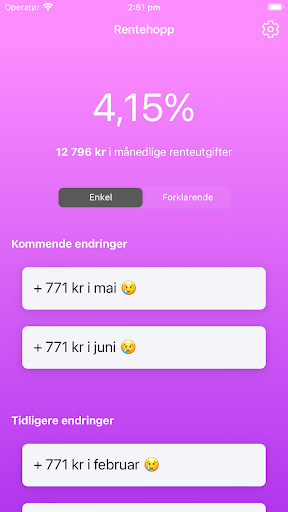 Android application Rentehopp screenshort