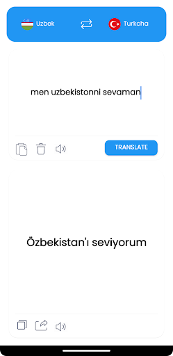 O'zbekcha Turkcha Tarjimon Screenshot 1 - AppWisp.com