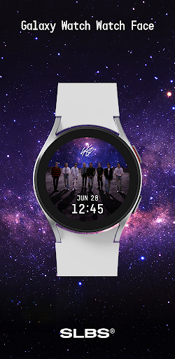 Android application Stray Kids_GALAXY Watch face screenshort