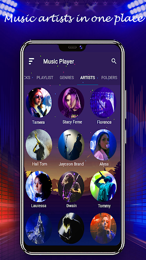Android application Music Player & MP3 Player app screenshort
