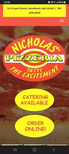 Nicholas’ Pizzeria Screen 2