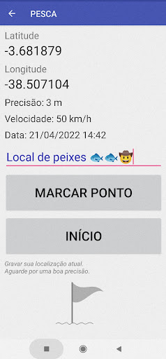 GPS Fishing Screen 2