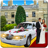 Luxury Wedding Bridal Car icon
