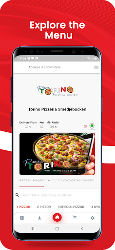Torino Pizzeria Smedjebacken Screen 3