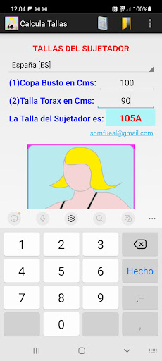 Talla Sujetador Screen 2