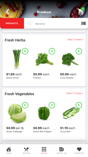Holiday Foods Screen 2